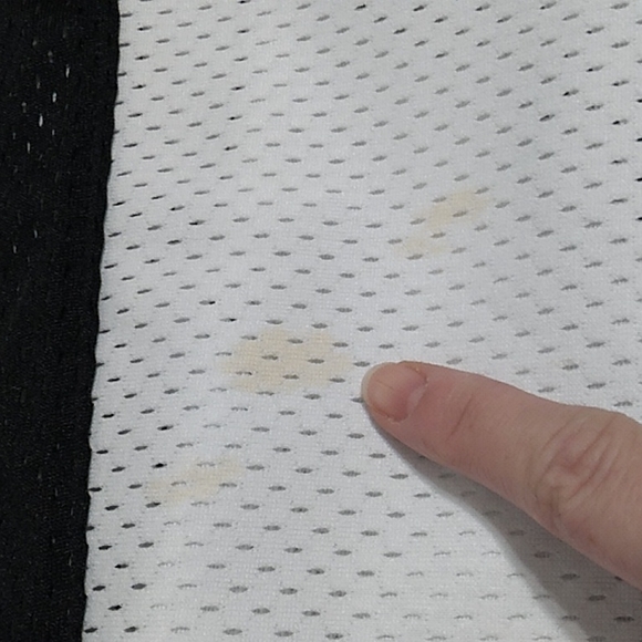 SALE! SOLD OUT 90s Adidas Hockey Jersey Vintage Sz.XXL USA Couple Spots RARE - Picture 7 of 8